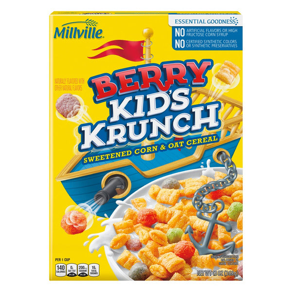 Millville Berry Kids Krunch Cereal