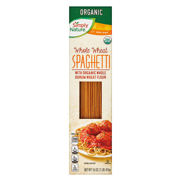 Simply Nature Organic Whole Wheat Spaghetti