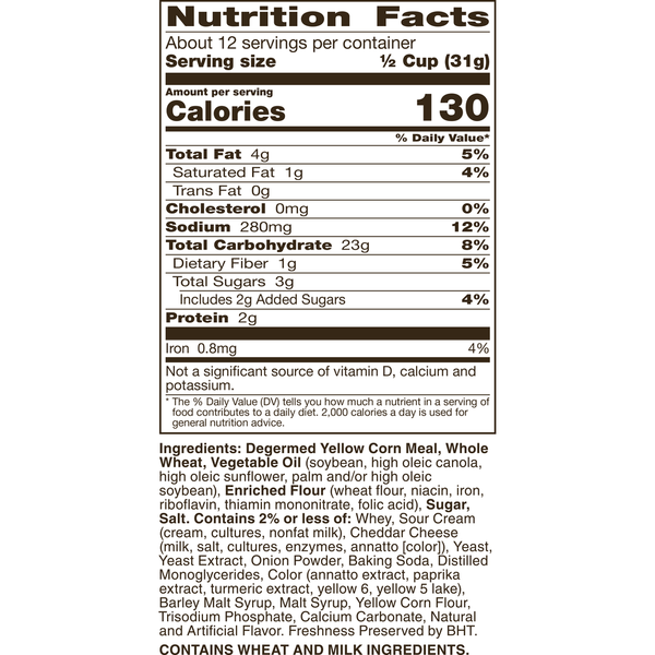 General Mills Family Size Cheddar Chex Mix