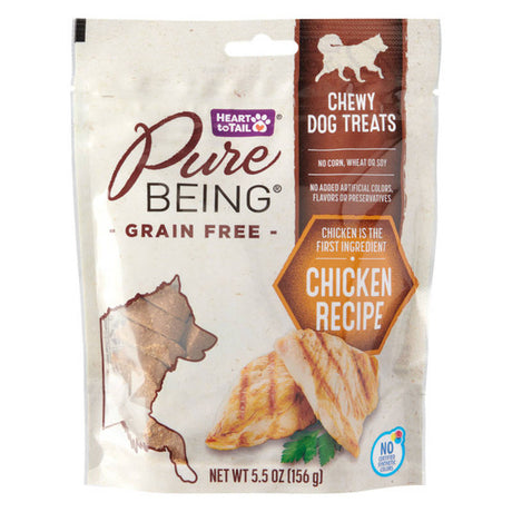 Pure Being Grain Free Chicken Square Dog Treats