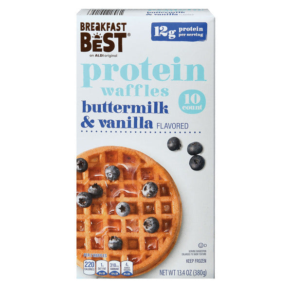 Breakfast Best Buttermilk & Vanilla Protein Waffle