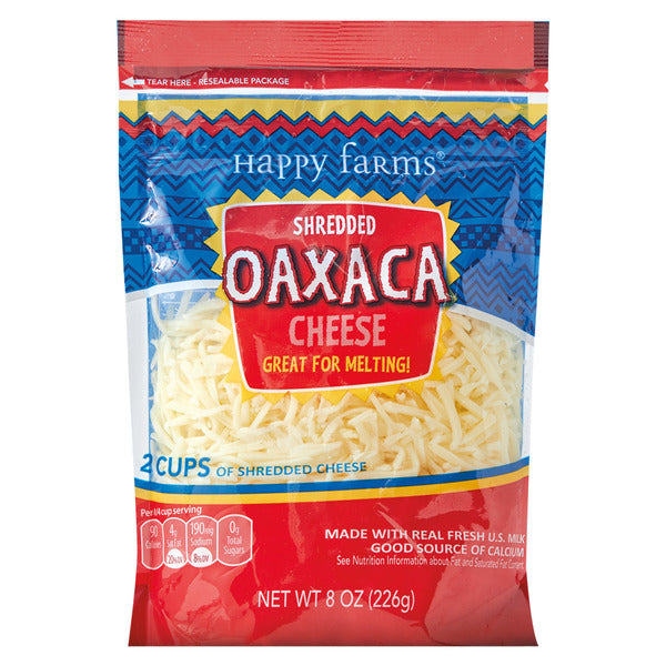 Happy Farms Shredded Oaxaca Cheese