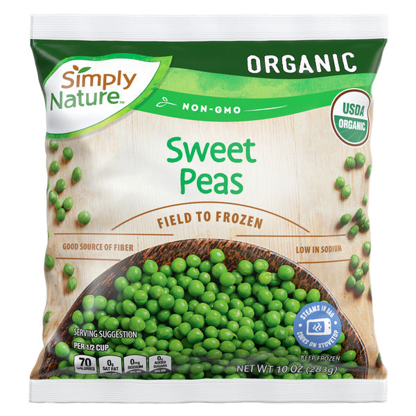 Simply Nature Frozen Organic Peas