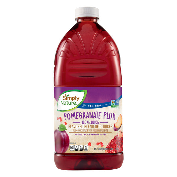 Simply Nature 100% Pomegranate Plum Juice