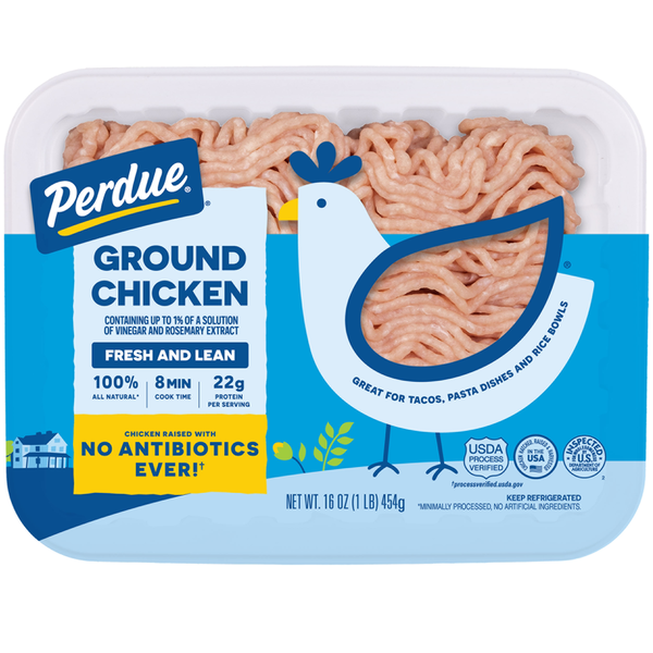Perdue Fresh 92% Lean 8% Fat Ground Chicken