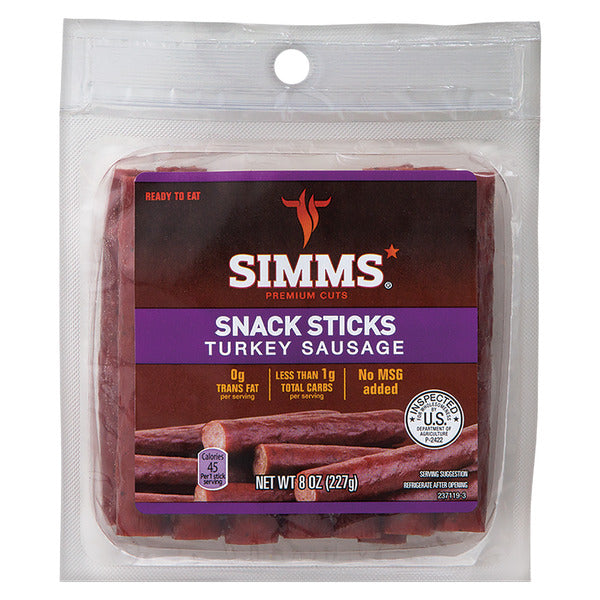Simms Turkey Sausage Snack Sticks
