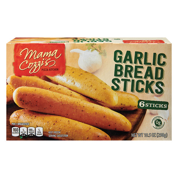 Mama Cozzi's Pizza Kitchen Garlic Breadsticks, 6 count