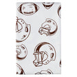 Kirkton House Football Icons Vinyl Tablecloth - 52" X 70"