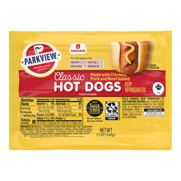 Parkview Classic Hot Dogs