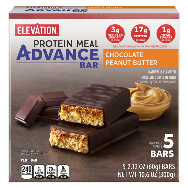 Elevation Advance Meal Bars - Chocolate Peanut Butter