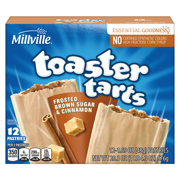 Millville Cinnamon Toaster Tarts, 12 count