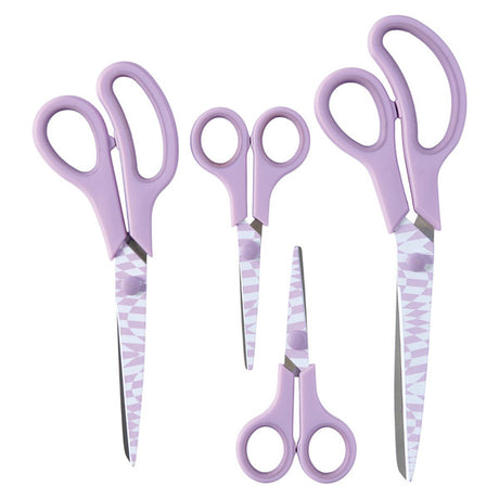 Pembrook Purple Scissors - 4pk