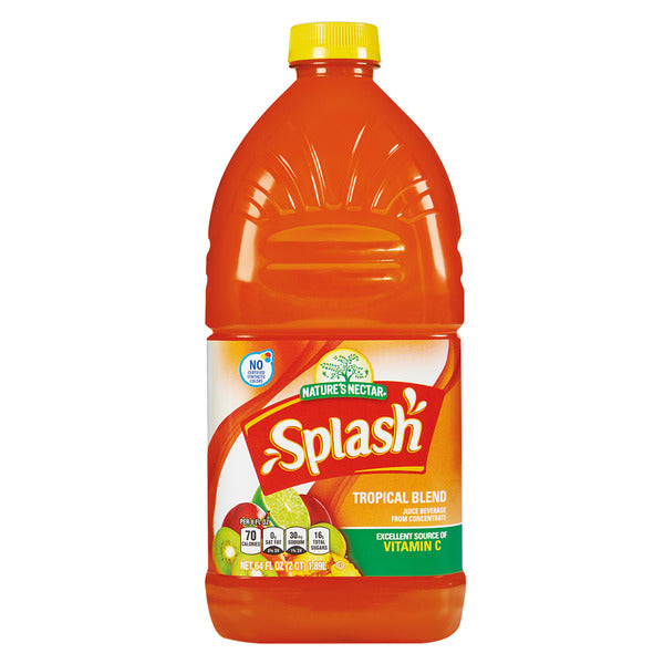 Nature's Nectar Splash Tropical Blend Juice Cocktail