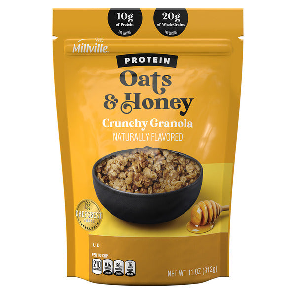 Millville Oats 'n Honey Protein Crunchy Granola