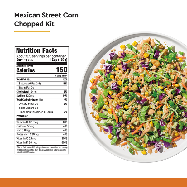Mexican Street Corn Chopped Salad Kit