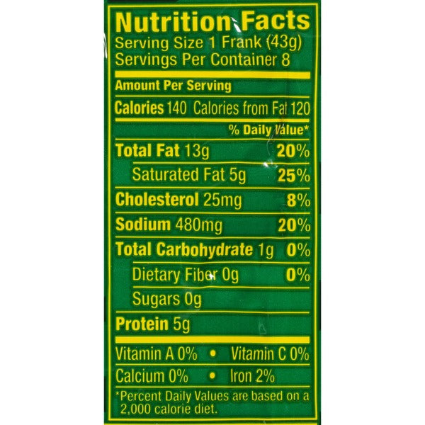 Nathan's Beef Hot Dogs