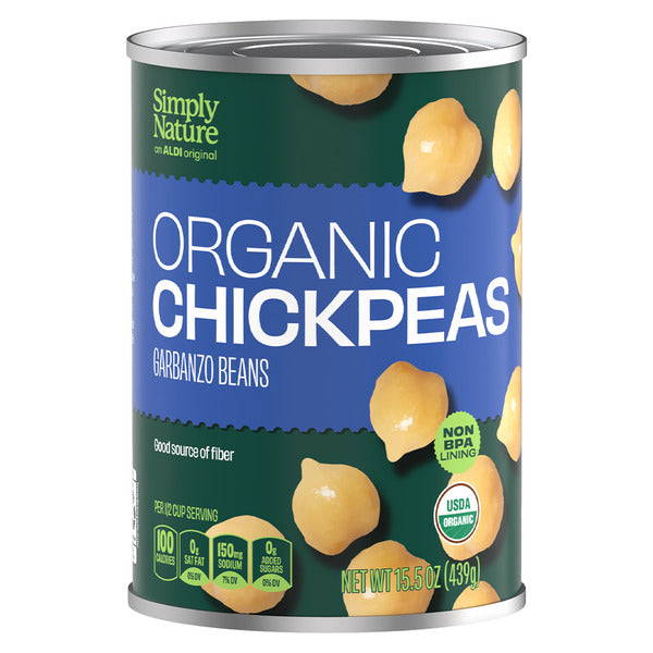 Simply Nature Organic Chickpeas, Org Chickpeas