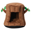 Heart To Tail Tree Trunk Novelty Pet Bed