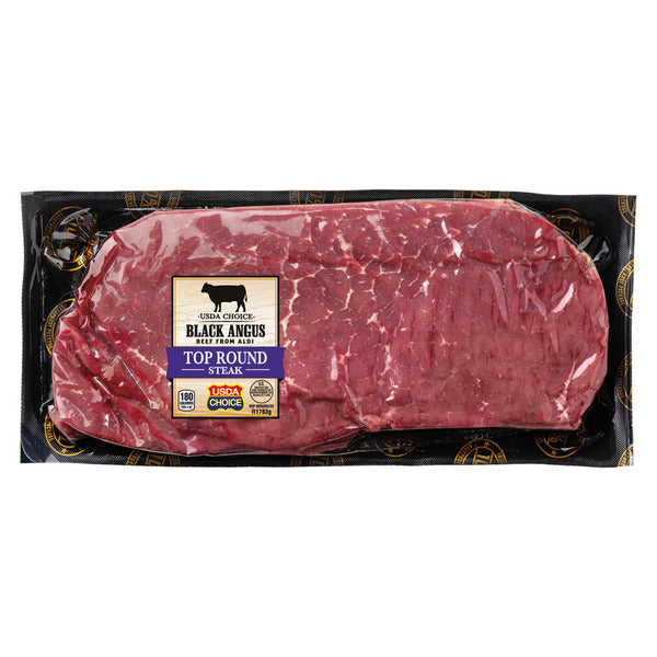 Black Angus Beef Choice Boneless Top Round Steak, per lb