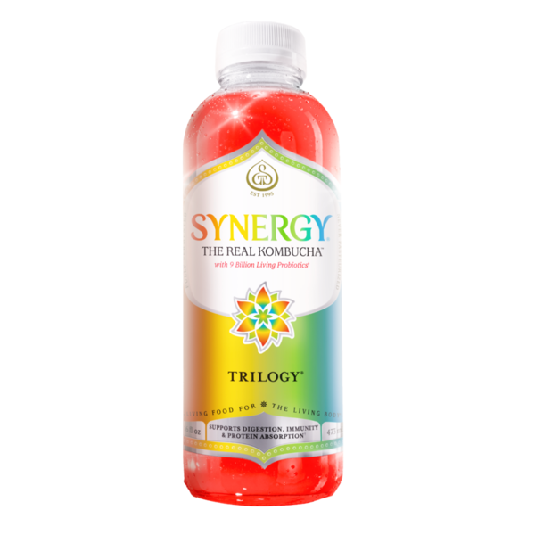 Gt's Living Foods Organic Synergy Trilogy Unpasteurized Raw Kombucha