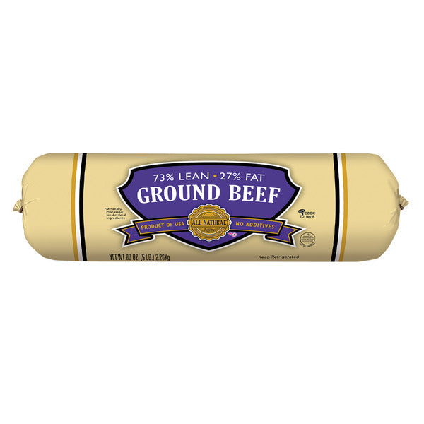 73% Lean 27% Fat Ground Beef