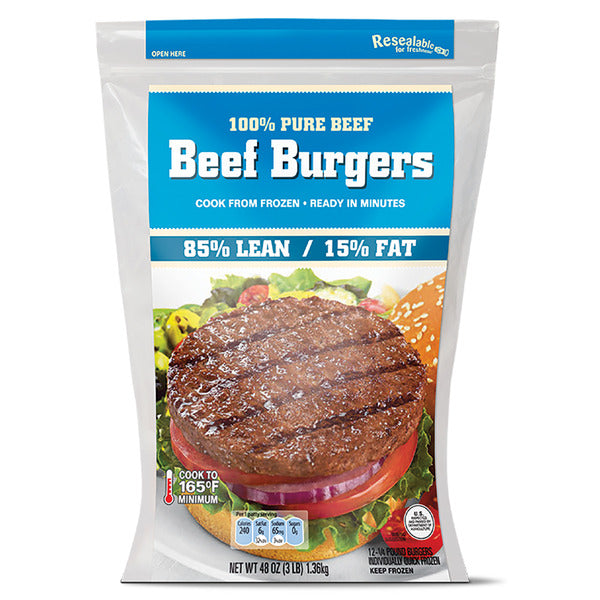 85/15 Ground Beef Patties