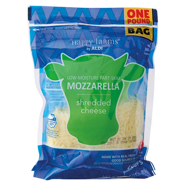 Happy Farms Shredded Mozzarella Cheese