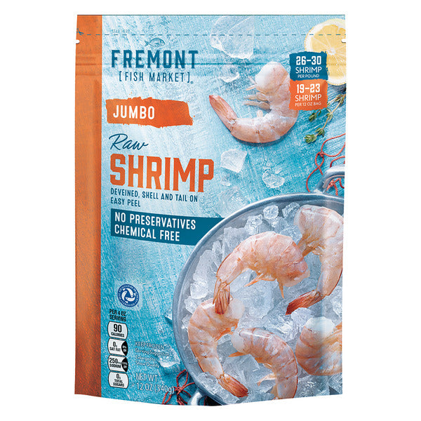 Fremont Fish Market Jumbo Raw Shrimp