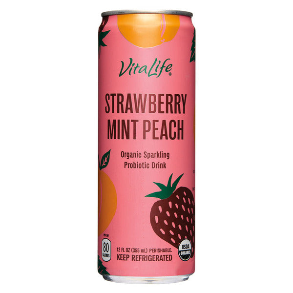 Vitalife Strawberry Mint Probiotic Spritzer