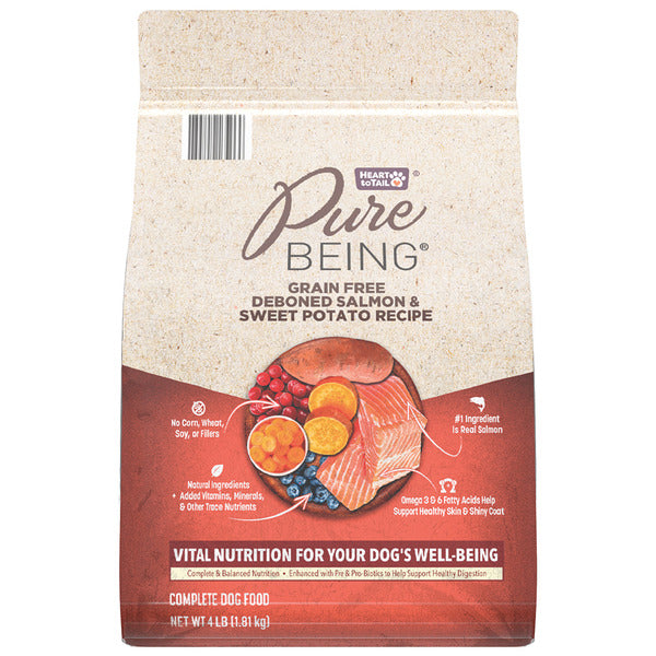 Pure Being Salmon and Sweet Potato Premium Grain Free Dog Food