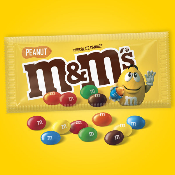 Mars M&M's Peanut Milk Chocolate Candies 1.74 oz
