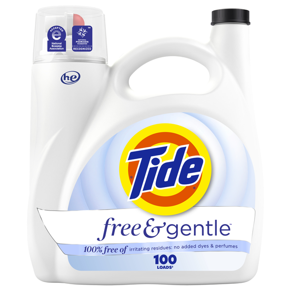 Tide Liquid Laundry Detergent - Free & Gentle
