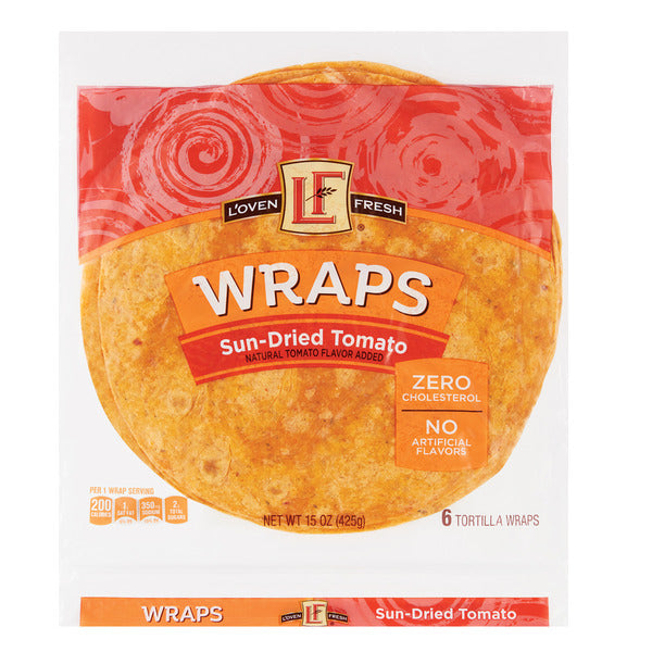L'oven Fresh Sun-Dried Tomato Wraps
