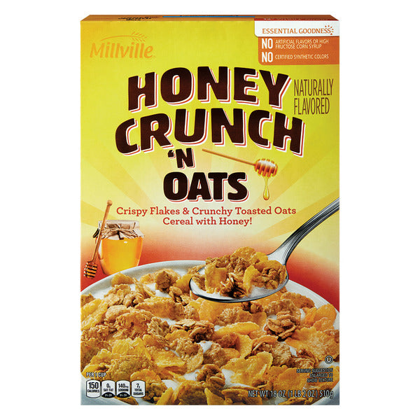 Millville Honey Crunch 'n Oats Original Cereal