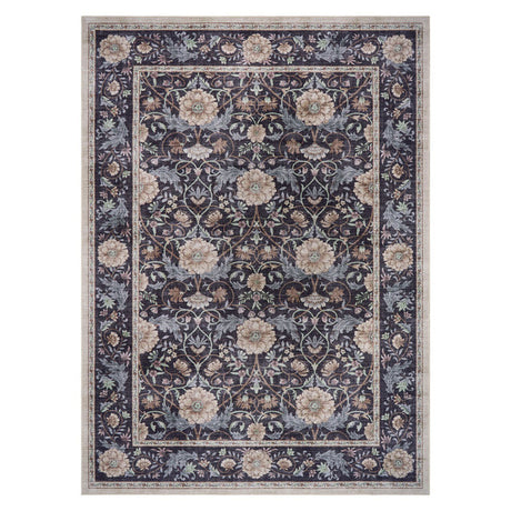 Kirkton House Light Traditional Crystal Print Area Rug - 6' X 9'