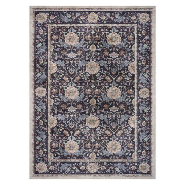 Kirkton House Light Traditional Crystal Print Area Rug - 6' X 9'