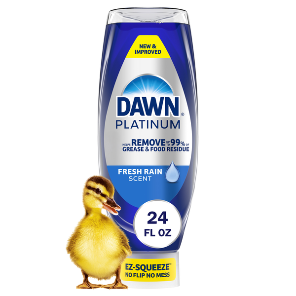 Dawn Platinum EZ-Squeeze Fresh Rain Scent Dish Liquid Soap