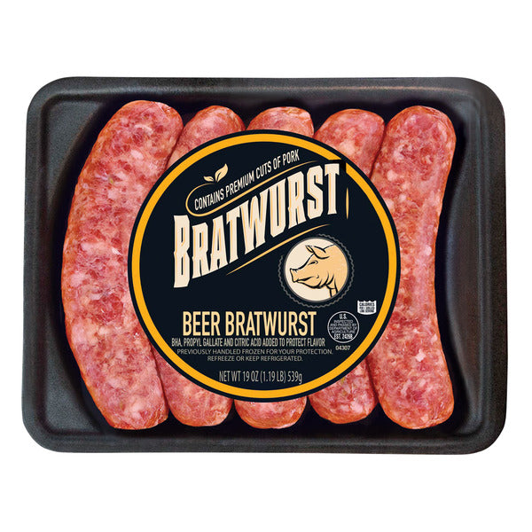 USDA Beer Bratwurst