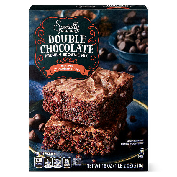 Specially Selected Premium Double Chocolate Brownie Mix