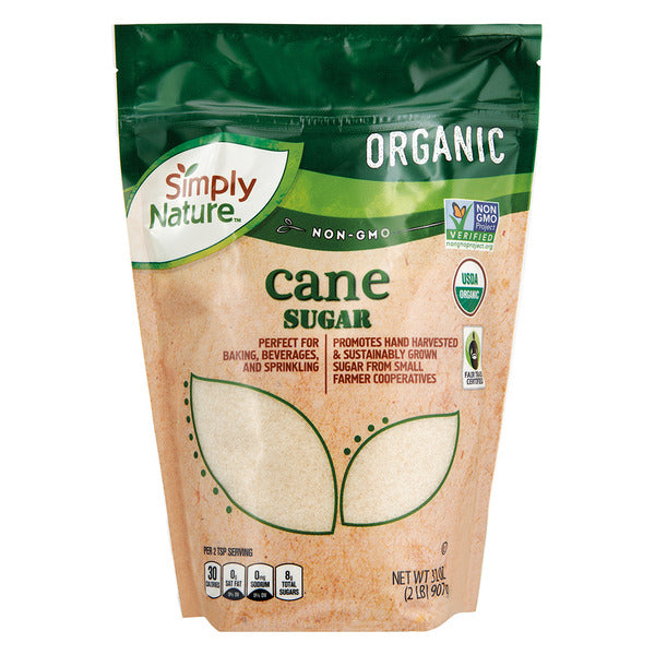 Simply Nature Organic Cane Sugar Pouch