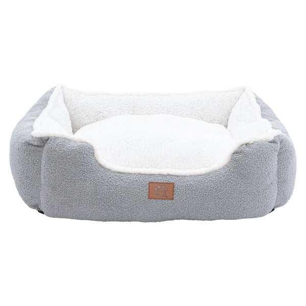 Heart To Tail Boucle Plush Pet Bed - L