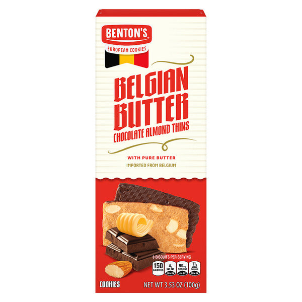 Benton's Belgian Butter Chocolate Almond Thins