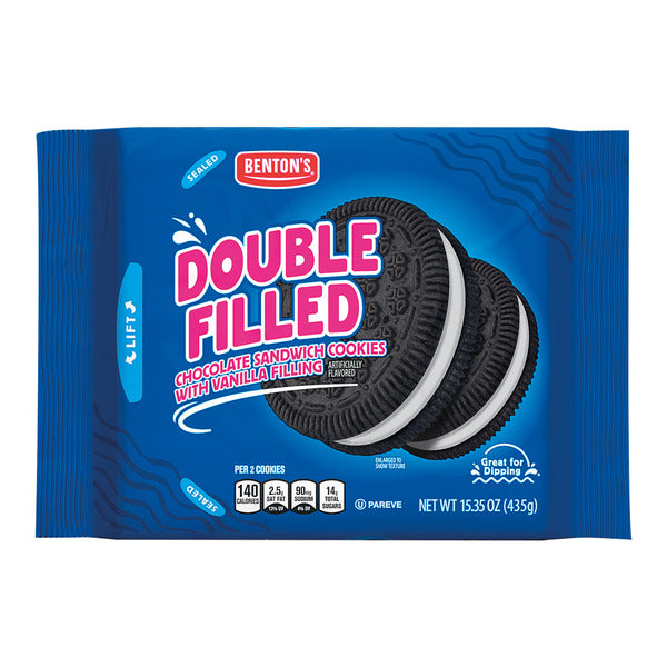 Benton's Double Filled Chocolate Sandwich Creme Cookies
