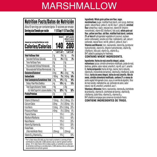 Kellogg's Froot loops Marshmallows