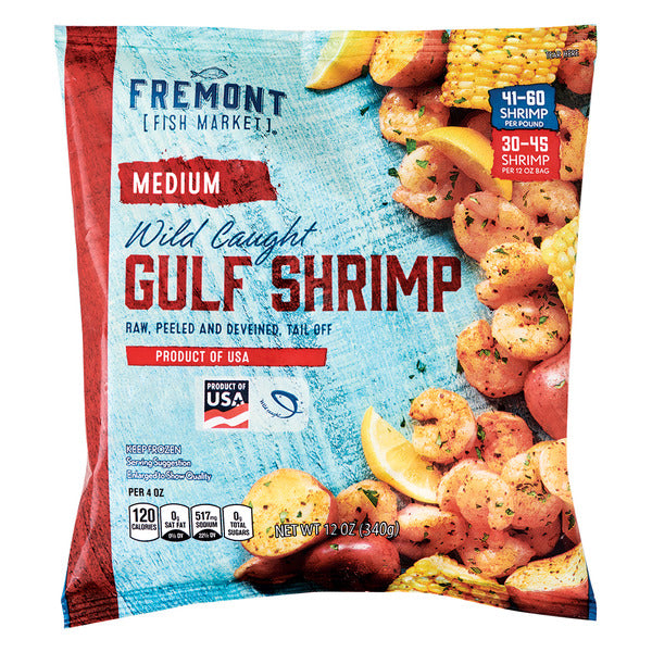 Fremont Fish Market Wild Caught Gulf Shrimp
