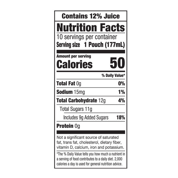 Capri Sun Strawberry Kiwi Juice Pouches