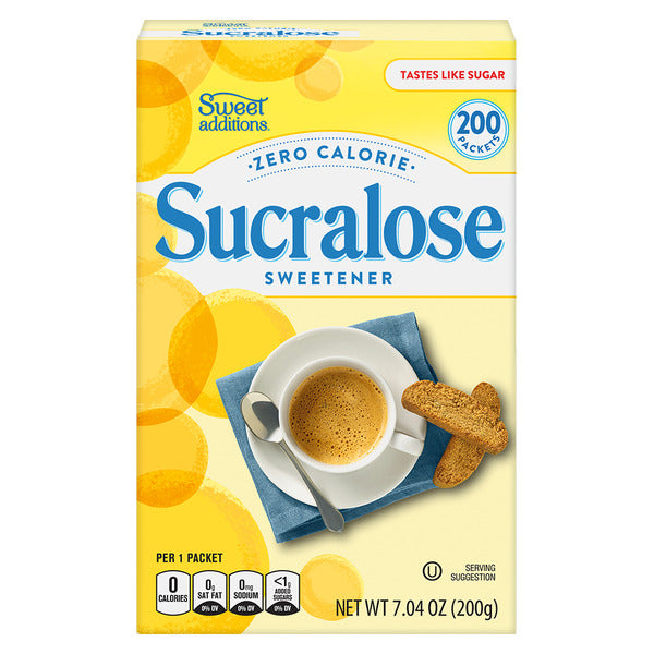 Sweet Additions Sucralose Packets 200 ct