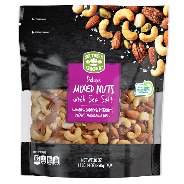 Southern Grove Deluxe Mixed Nuts with Sea Salt