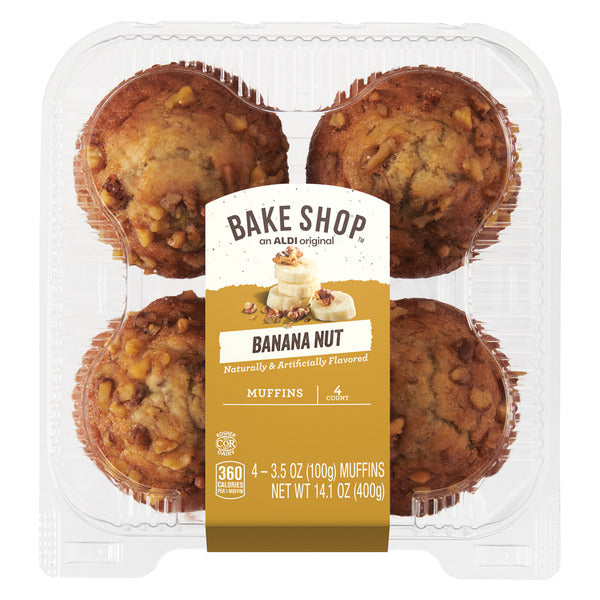 Bake Shop Banana Nut Muffins