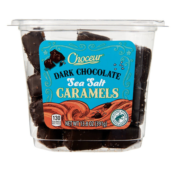 Choceur Dark Chocolate Sea Salt Caramels